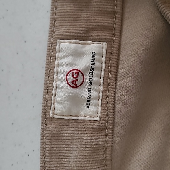 AG Adriano Goldschmied women's Cigarette leg corduroy pants size 29R - Picture 5 of 11